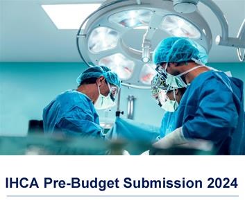 Pages from IHCA Pre Budget Submission 2024 Front Cover image